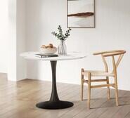 Hans Wegner Wishbone Replica Dining Chair Neutral