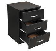 Issac Bedside Table Black