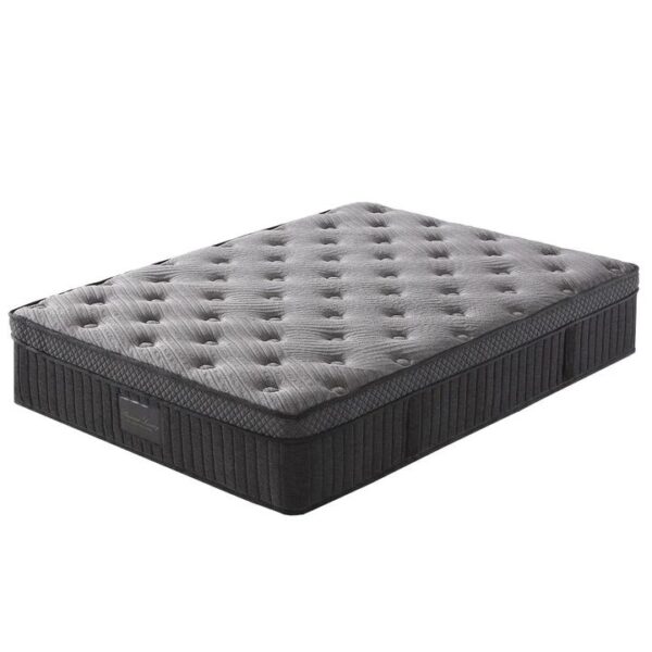 KINGSTON SLUMBER Premium Luxury Firm Double Mattress, Firm, Natural Latex Layer, Euro Top, 7-Zone Pocket Spring