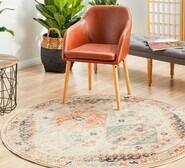 Lindsay 200 X 200Cm Colour Nomadic Round Rug Multi Large