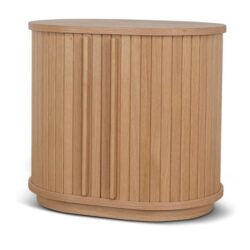 Linea 55cm Side Table - Natural by Interior Secrets - AfterPay Available