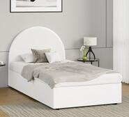 Maeve Single Gas Lift Bed Frame White