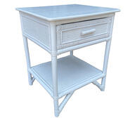 Mahala Bedside Table White