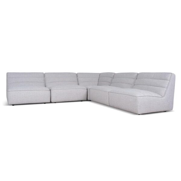 Monaco Modular Corner Sofa - Warm Taupe by Interior Secrets - AfterPay Available