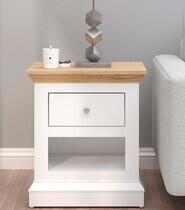 Mylene Bedside Table Neutral