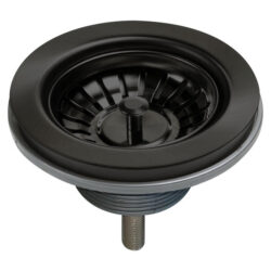 OLIVERI Basket Waste With Extended Screw Length Black AC14-BK-EXT