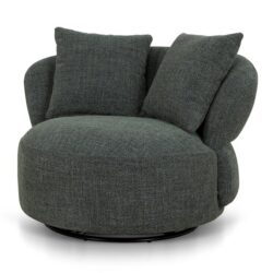 Oasis Swivel Lounge Chair - Moss Green by Interior Secrets - AfterPay Available