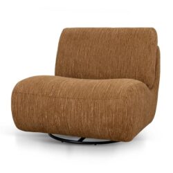 Opulence Swivel Lounge Chair - Honey Gold by Interior Secrets - AfterPay Available