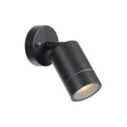Peak Modern Wall Lamp Light Metal Black