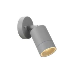 Peak Modern Wall Lamp Light Metal Silver