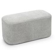 Podd Rectangle Ottoman Grey