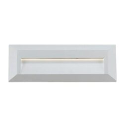 Prima Modern Wall Lamp Light Plastic Silver