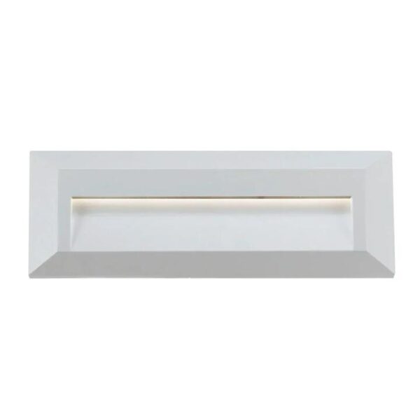 Prima Modern Wall Lamp Light Plastic Silver