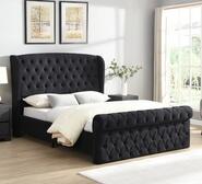 Sayge Double Bed Frame Black