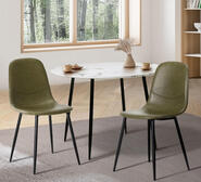 Set Of 2 Baia Dining Chair Green