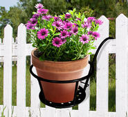 Wheeler Plant Basket Black