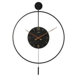 Yezi Wall Clock 50cm Large Round Modern Home Decoration