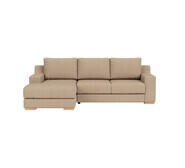 Adaptable 3 Seater Modular Sofa With Left Chaise Coney Teddy