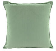 Autumn Velvet Cushion Green