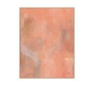 Bellini I Canvas Wall Art Peach