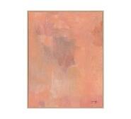 Bellini Ii Canvas Wall Art Peach