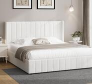 Blair King Gas Lift Bed Frame White