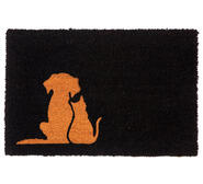 Buddies 60 X 90Cm Door Mat Black Large