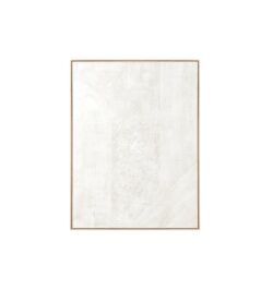 Ex Display - Contours II Hand Painted Wall Art - White by Interior Secrets - AfterPay Available