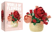 Flower Love Roses Basket Bouquet