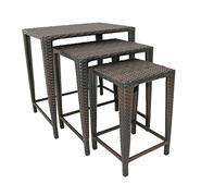Harriot Outdoor Side Table Brown