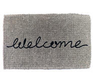 Letras 45 X 75Cm Door Mat Grey Small