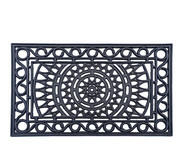 Meena 60 X 90Cm Door Mat Black Large