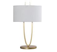 Moli Gold Table Lamp White