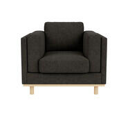 Seville Armchair Grey 3 Seater