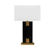 Shahid Marble Table Lamp Black