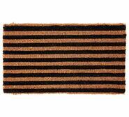 Temara 60 X 90Cm Coir Door Mat Black Large