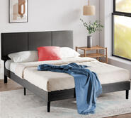 Toscana Single Grey Bed Frame Grey