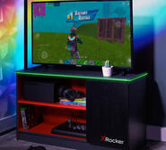 X Rocker 106Cm Tv Unit Grey