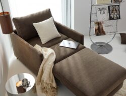 Neah 80 slim-arm single sofa bed - innovation living