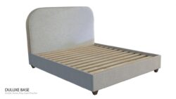 Seattle custom bed frame with choice of standard base