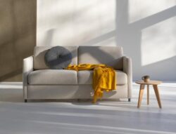 Skaga sofa bed with slim arms double sofa bed - innovation living