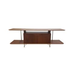 6IXTY2 Scandinavian TV Stand Cabinet Entertainment Unit 160cm - Walnut