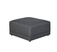 Abode Modular Square Ottoman Black