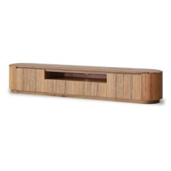 Adsila 2.4m TV Entertainment Unit - Marri Natural by Interior Secrets - AfterPay Available