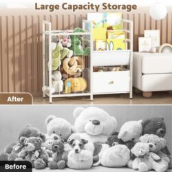 Advwin 3-in-1 Kids Bookshelf and Toy Storage 3-Tier