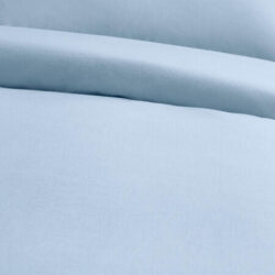 CoziCotton Flannelette Quilt Cover Set - Cotton, Queen, Mineral Green - Canningvale