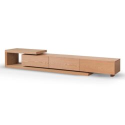 Dwell Extendable TV Entertainment Unit - Natural by Interior Secrets - AfterPay Available