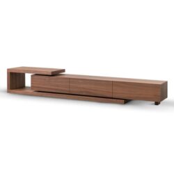 Dwell Extendable TV Entertainment Unit - Walnut by Interior Secrets - AfterPay Available