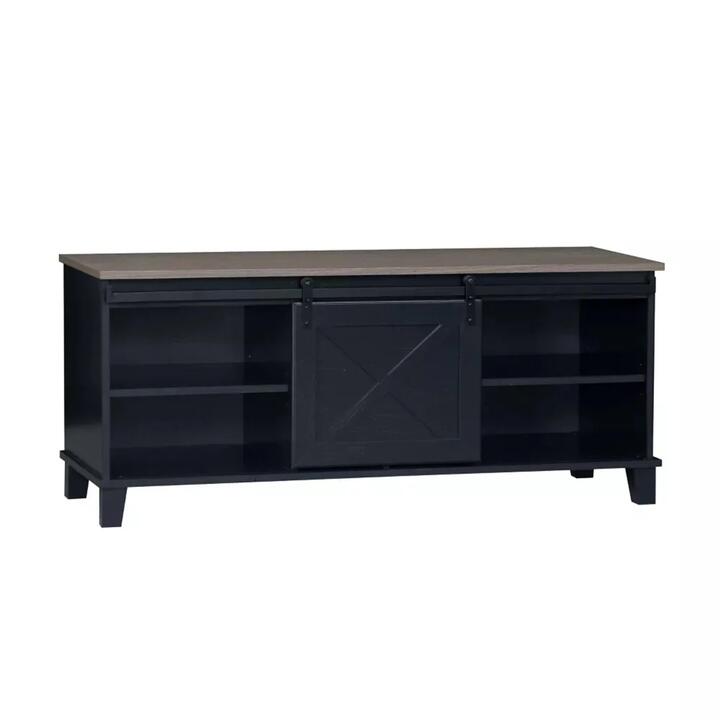 Ives Lowline Small Entertainment Unit TV Stand 120cm Antique Black Ives Lowline Small Entertainment Unit TV Stand 120cm Antique Black