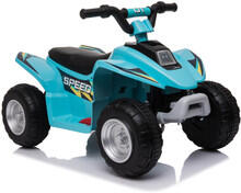 Kids 6V Electric ATV Quad Rechargeable Battery Ride On - Blue